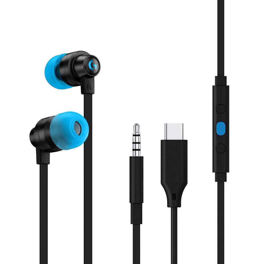 Logitech G333 Gaming Earphones with Mic and Dual Drivers Logitech G333 Gaming Earphones with Mic and Dual Drivers